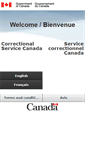 Mobile Screenshot of csc-scc.gc.ca